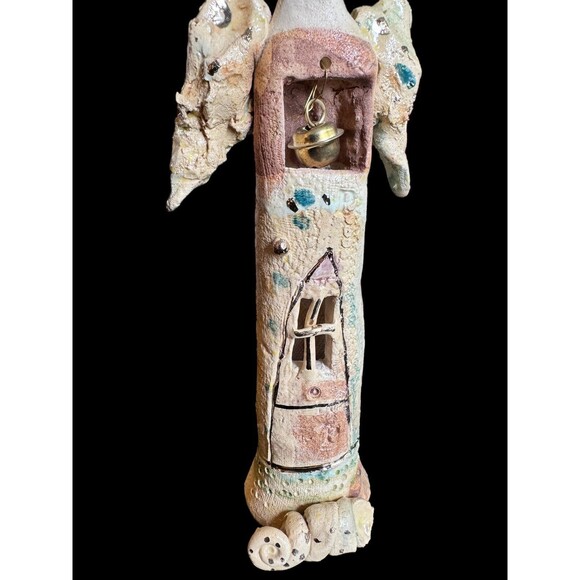 Signed Ceramic Sculpture by Pavlina Rymerova One Of A Kind Fine Art  10” Europe - Picture 3 of 12
